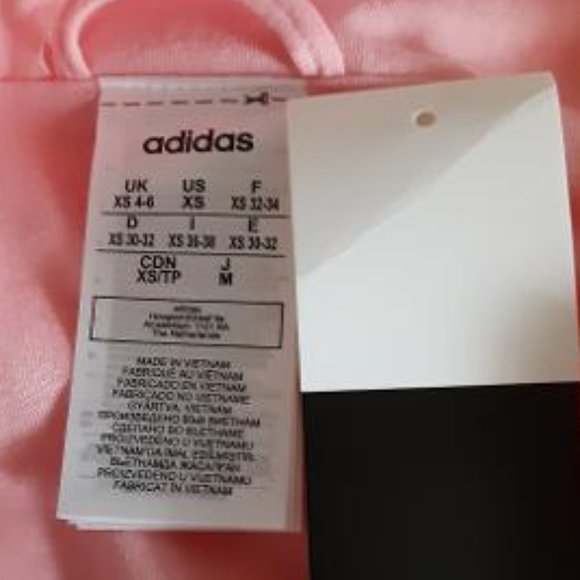 Adidas Track Jacket Multi Sport Glory Pink/White - Picture 8 of 9